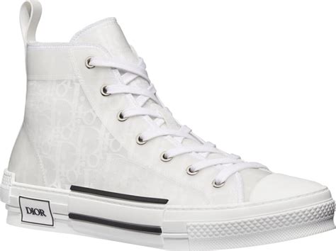 dior oblique high top|white Dior oblique sneaker.